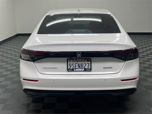 Used 2025 Honda Accord Hybrid EX-L Sedan - Platinum White Pearl - 7,030 Miles