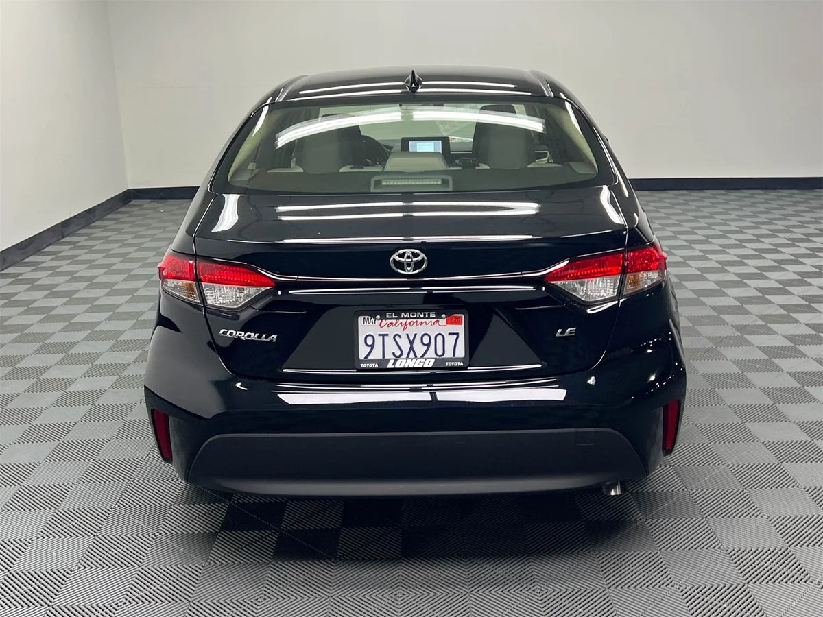 2025 Toyota Corolla LE - 806 Miles - Midnight Black Metallic - Stock #1PS6688