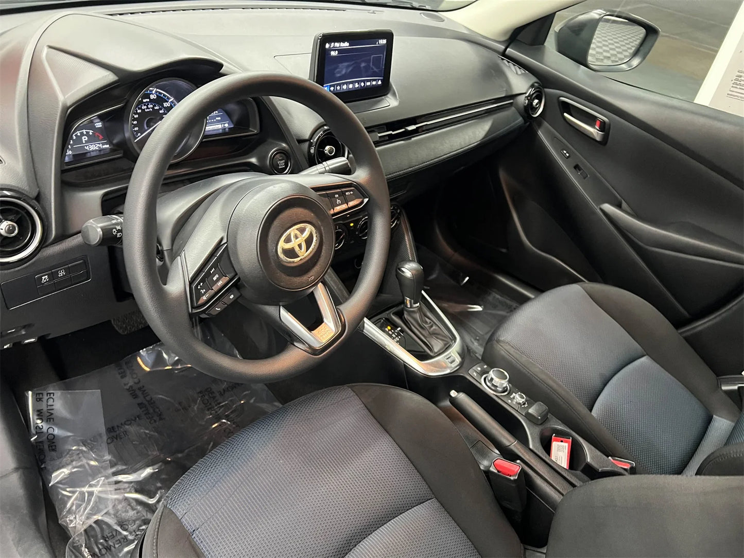 Used 2019 Toyota Yaris LE Sedan - 43,824 Miles - Stealth Gray