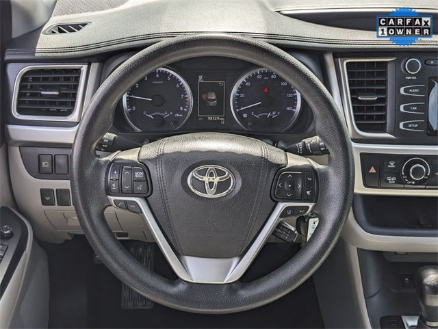 Used 2017 Toyota Highlander LE SUV - Shoreline Blue Pearl - 98,329 Miles