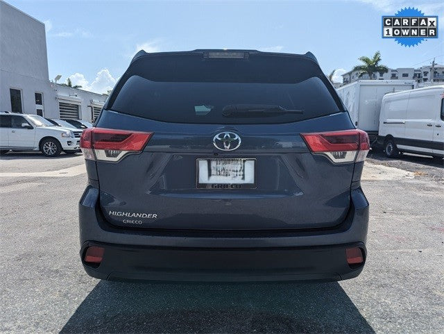 Used 2017 Toyota Highlander LE SUV - Shoreline Blue Pearl - 98,329 Miles