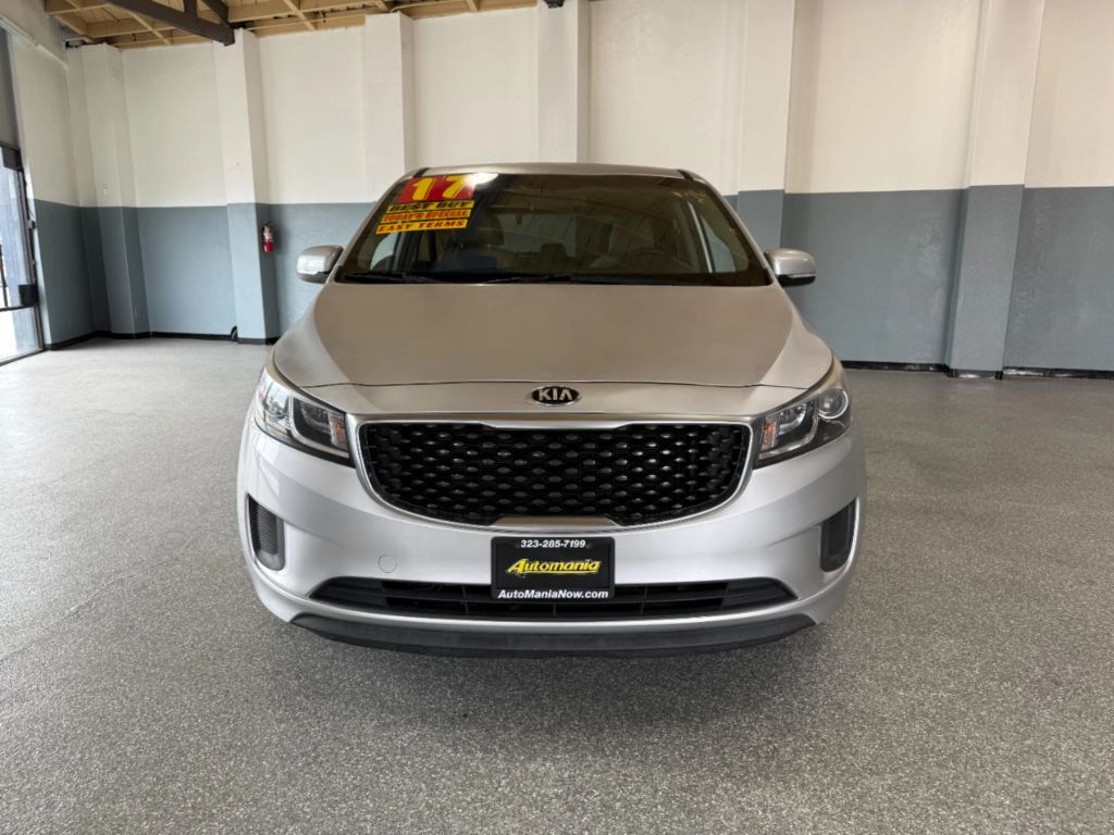 Used 2017 Kia Sedona LX Minivan - Silver - 93,234 Miles