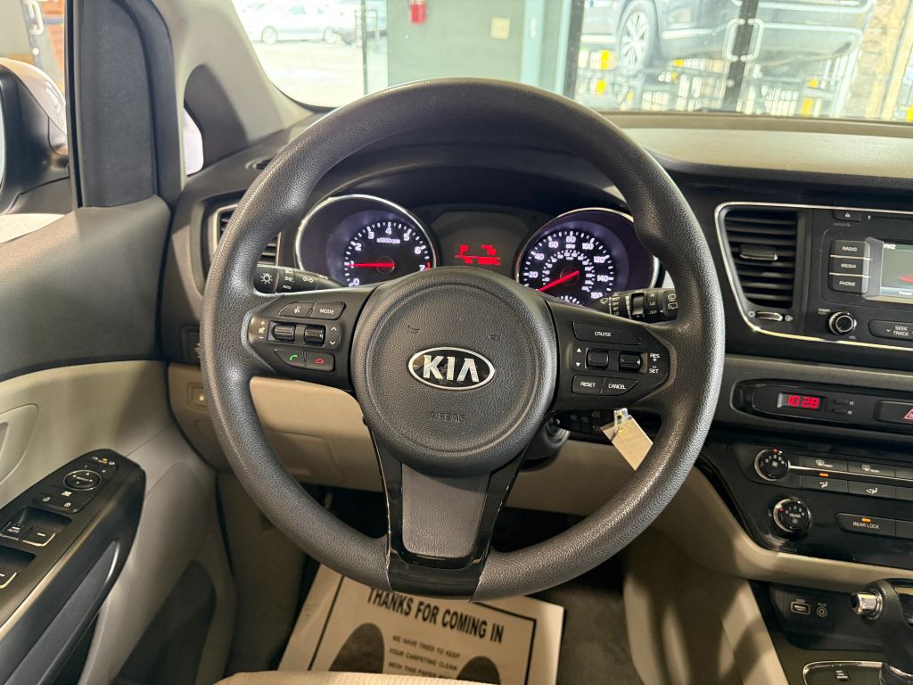 Used 2017 Kia Sedona LX Minivan - Silver - 93,234 Miles