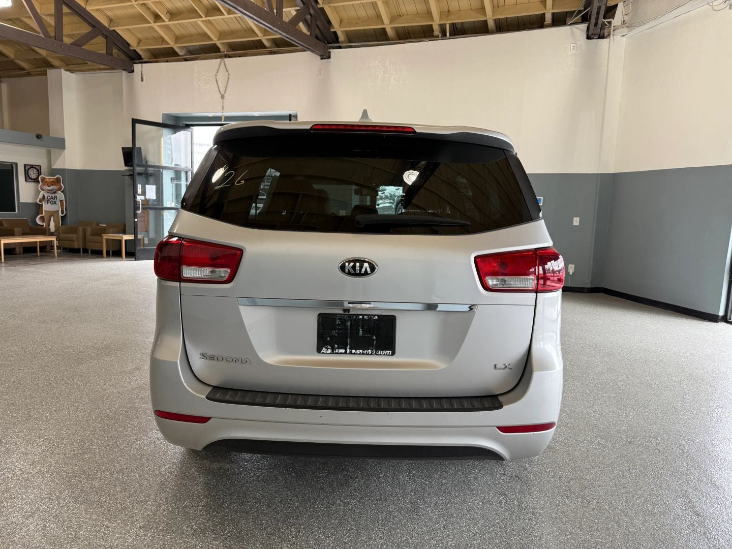 Used 2017 Kia Sedona LX Minivan - Silver - 93,234 Miles