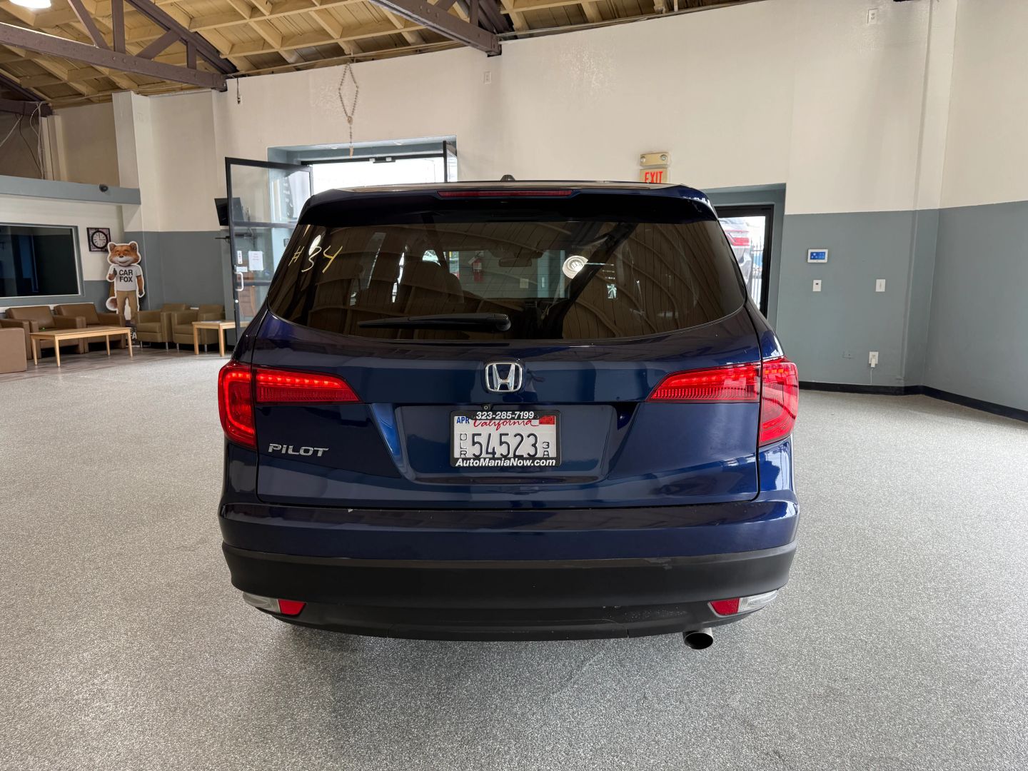 Used 2017 Honda Pilot EX with Honda Sensing SUV - Blue - 147,286 Miles